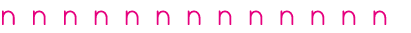 n n n n n n n n n n n n n 