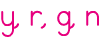 y, r, g, n