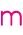 m