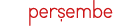 perşembe