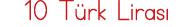 10 Türk Lirası