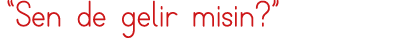  Sen de gelir misin  